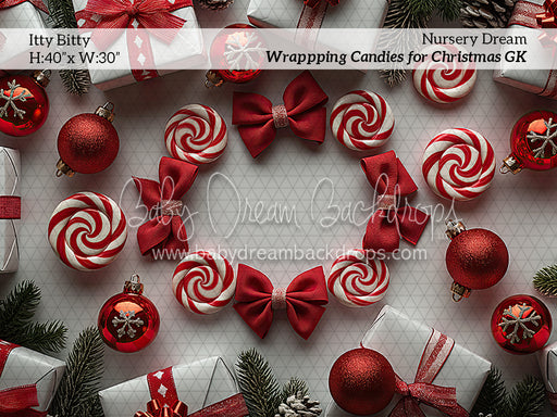 Itty Bitty Wrapping Candies for Christmas (GK)