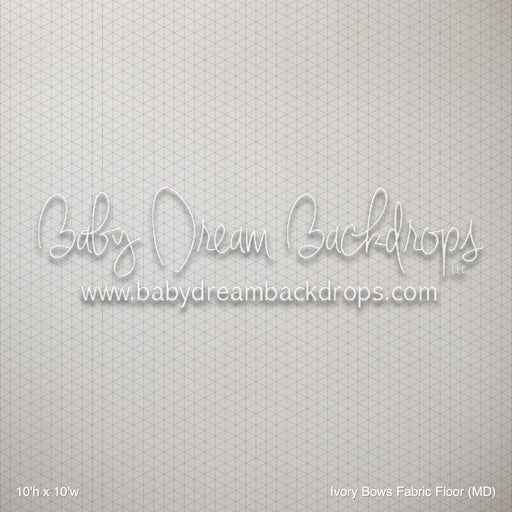 Ivory Bows Fabric Floor (MD)