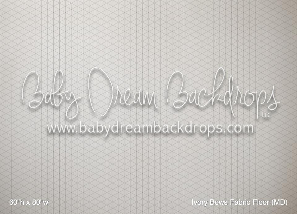 Ivory Bows Fabric Floor (MD)