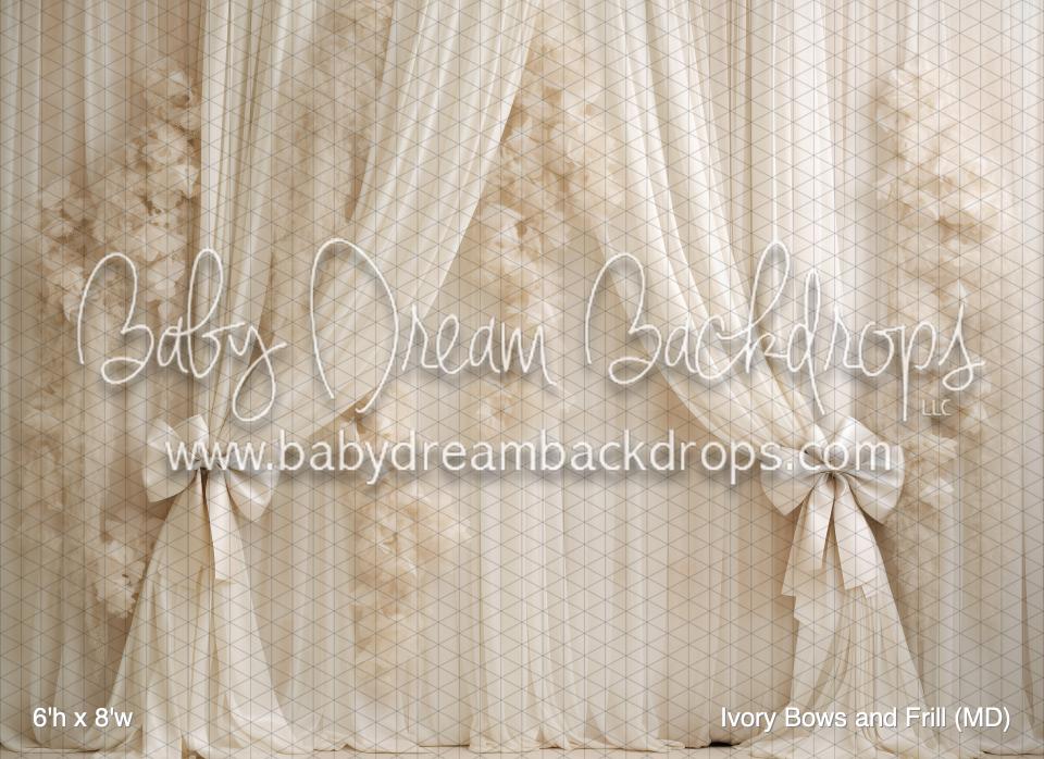 Ivory Bows and Frill (MD)
