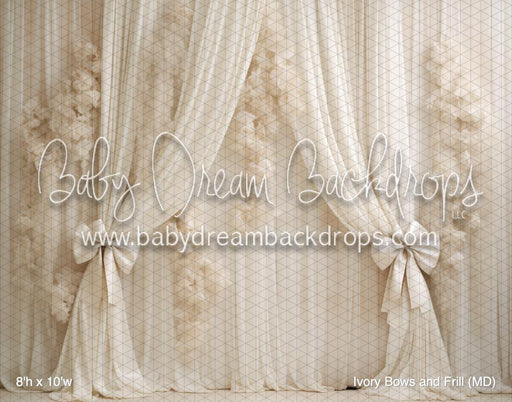Ivory Bows and Frill (MD)