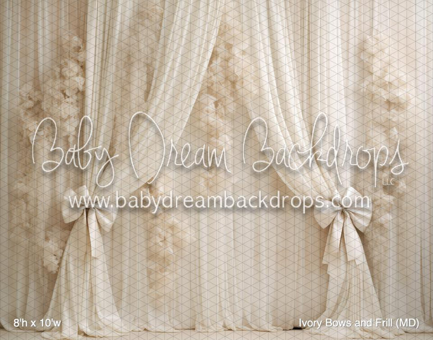 Ivory Bows and Frill (MD)