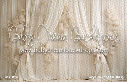 Ivory Bows and Frill (MD)