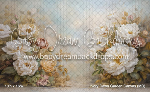 Ivory Dawn Garden Canvas (MD)