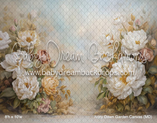 Ivory Dawn Garden Canvas (MD)
