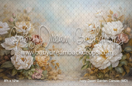 Ivory Dawn Garden Canvas (MD)