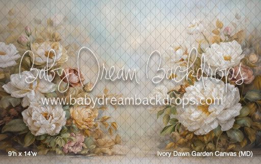 Ivory Dawn Garden Canvas (MD)