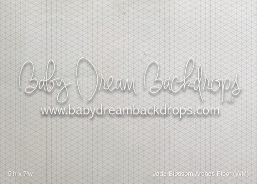Jade Blossom Arches Fabric Floor (WM)