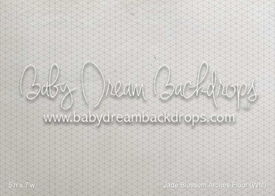 Jade Blossom Arches Fabric Floor (WM)