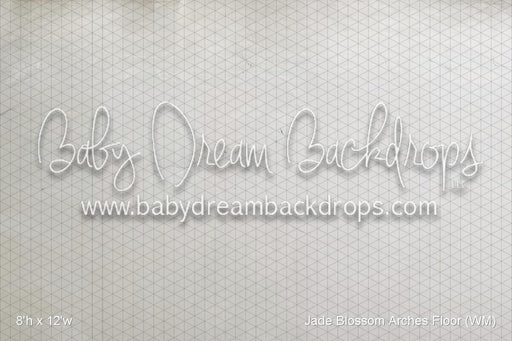 Jade Blossom Arches Fabric Floor (WM)