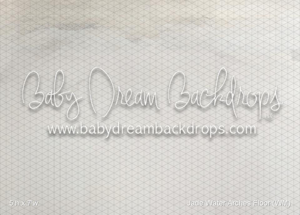 Jade Water Arches Fabric Floor (WM)