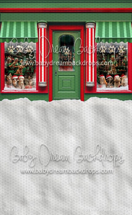 Jingle Bell Paw Spa Sweep (JA)