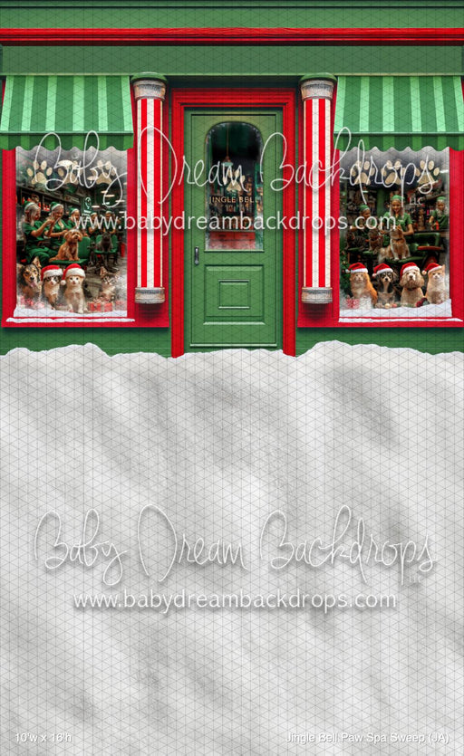 Jingle Bell Paw Spa Sweep (JA)