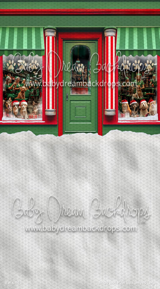 Jingle Bell Paw Spa Sweep (JA)