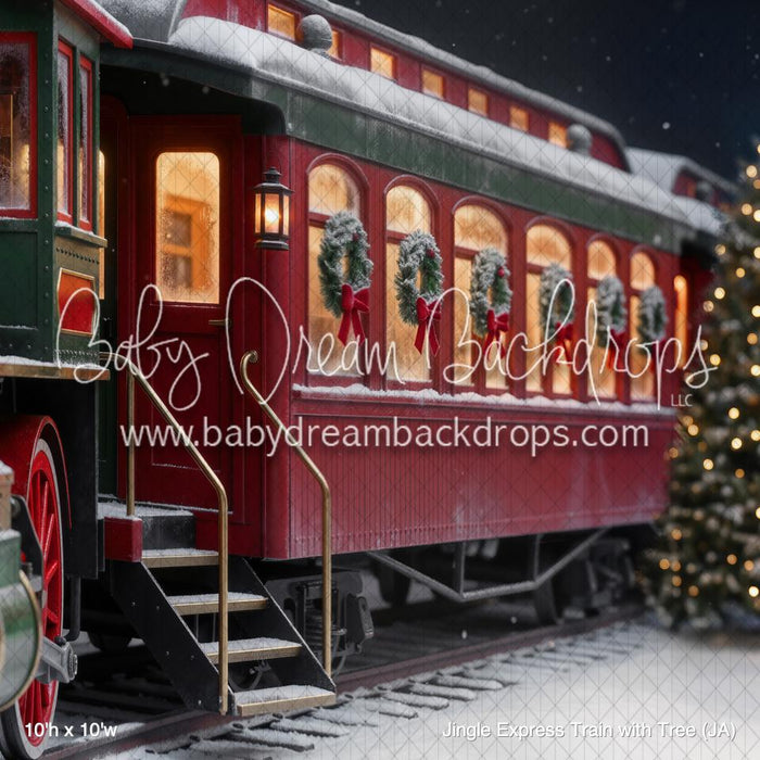 Jingle Express Train with Tree (JA)