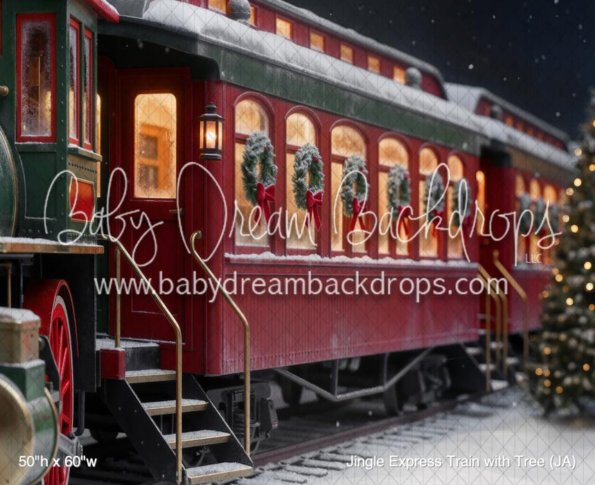 Jingle Express Train with Tree (JA)