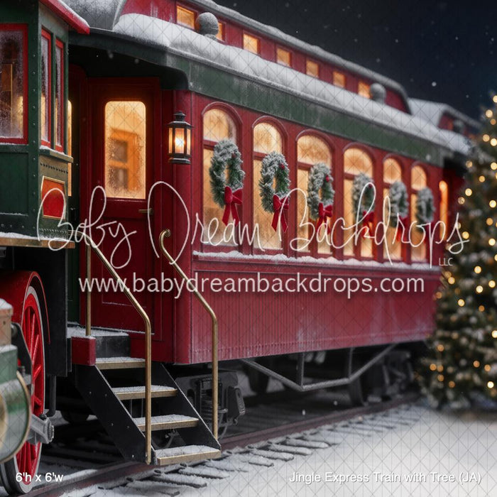 Jingle Express Train with Tree (JA)