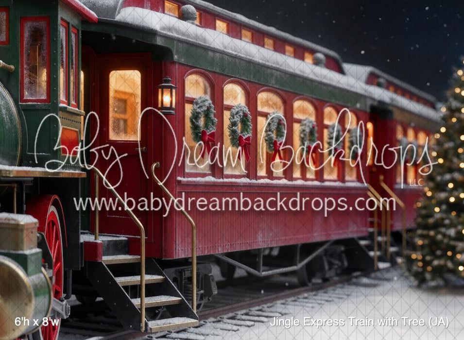 Jingle Express Train with Tree (JA)