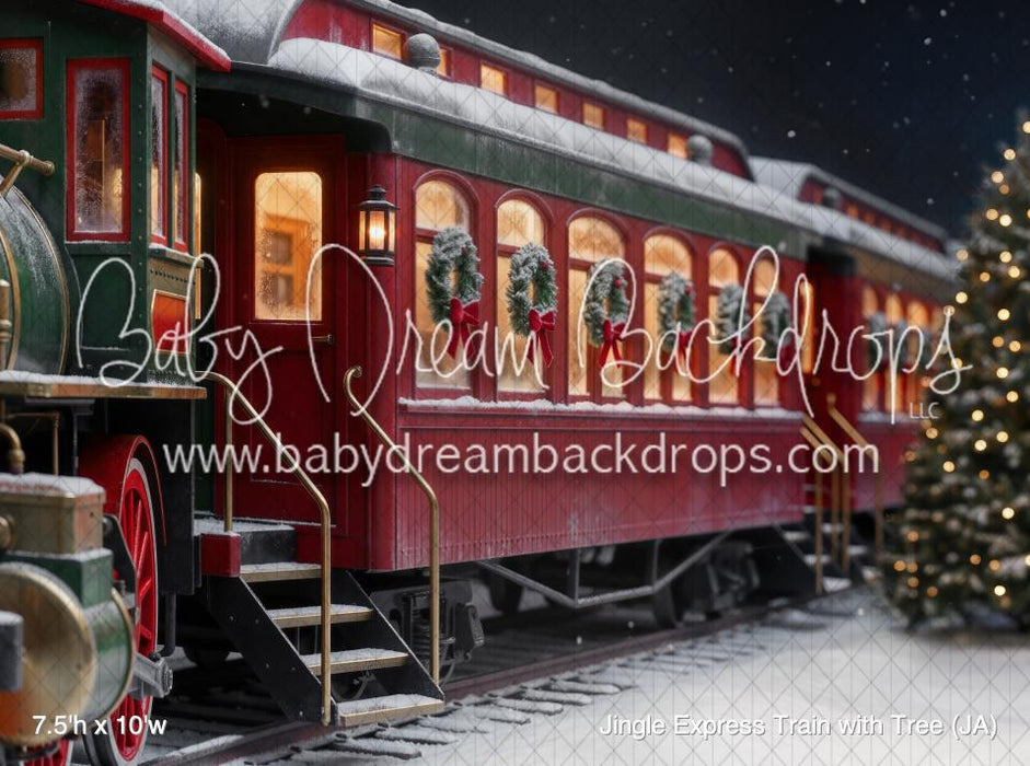 Jingle Express Train with Tree (JA)