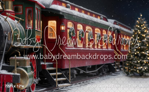 Jingle Express Train with Tree (JA)