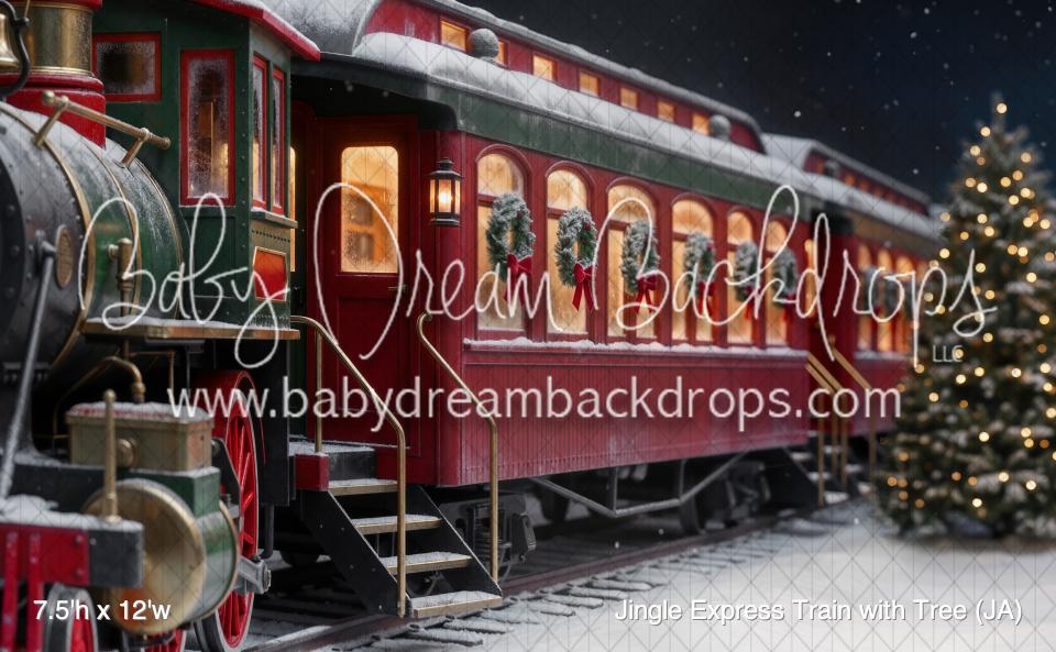 Jingle Express Train with Tree (JA)