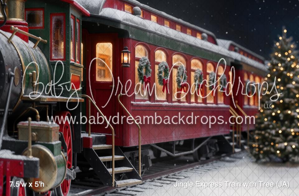 Jingle Express Train with Tree (JA)