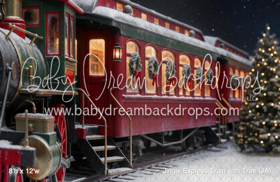Jingle Express Train with Tree (JA)