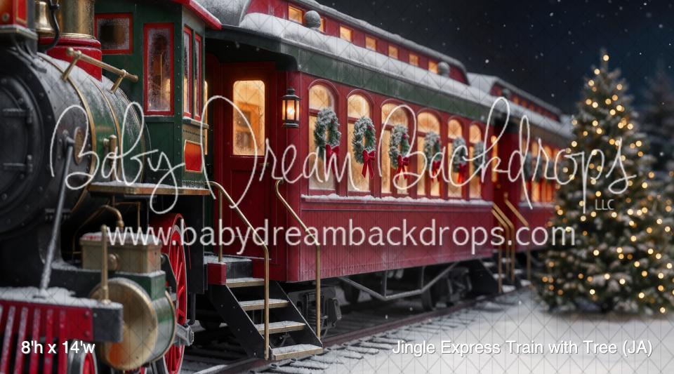 Jingle Express Train with Tree (JA)