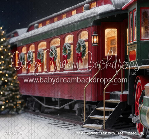 Jingle Express Train with Tree Flipped (JA)