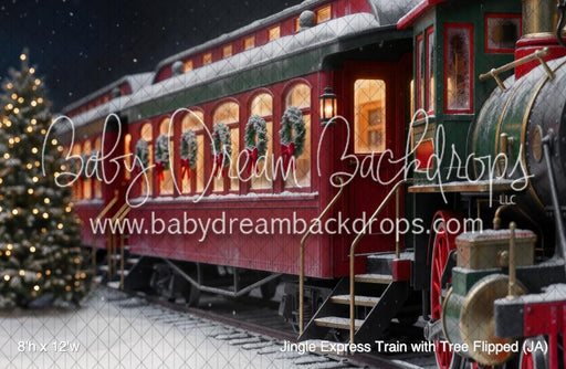 Jingle Express Train with Tree Flipped (JA)