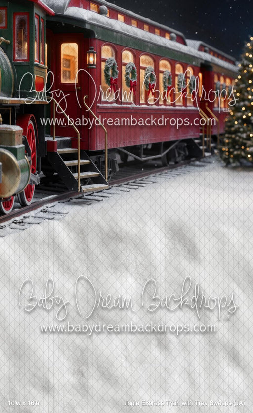 Jingle Express Train with Tree Sweeps (JA)
