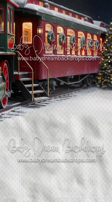 Jingle Express Train with Tree Sweeps (JA)
