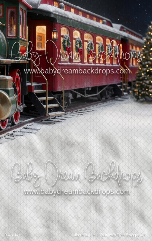 Jingle Express Train with Tree Sweeps (JA)