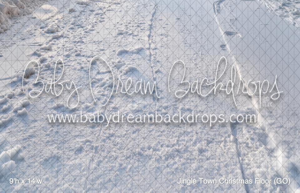 Jingle Town Christmas Fabric Floor (GO)