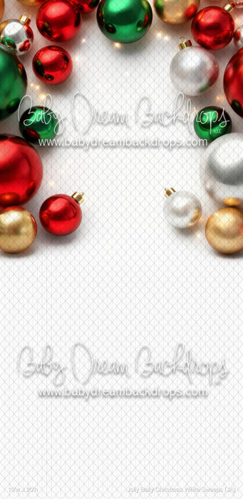 Jolly Bally Christmas White Sweeps (JA)