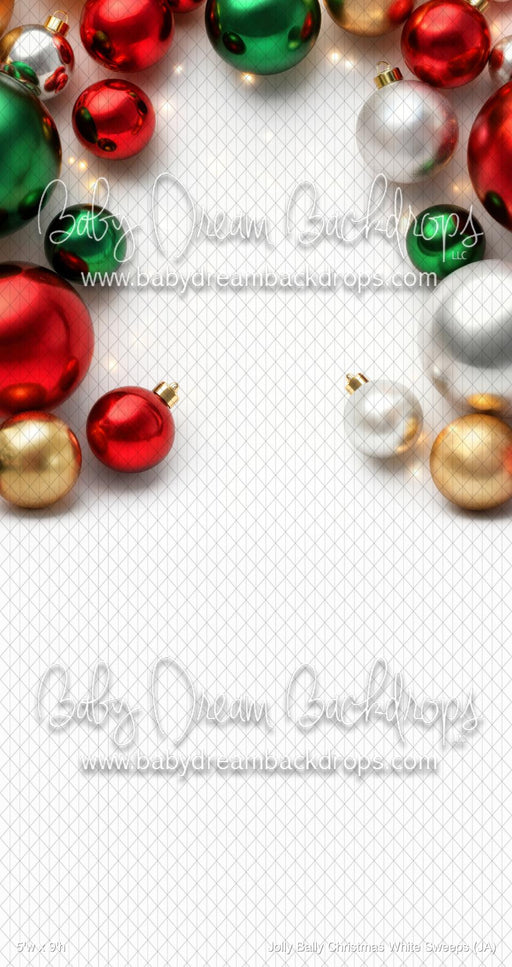 Jolly Bally Christmas White Sweeps (JA)