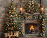 Jolly Old Loft Fireplace Tree (JA)