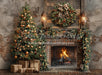 Jolly Old Loft Fireplace Tree (JA)