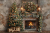 Jolly Old Loft Fireplace Tree (JA)