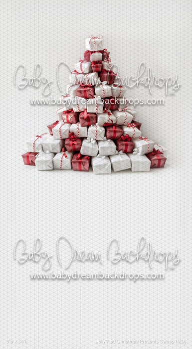Jolly Red Christmas Presents Sweep (MD)