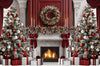 Jolly Red Holiday Living Room (JA)