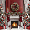 Jolly Red Holiday Living Room (JA)