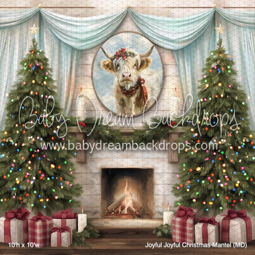 Joyful Joyful Christmas Mantel (MD)