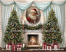 Joyful Joyful Christmas Mantel with Santa (MD)