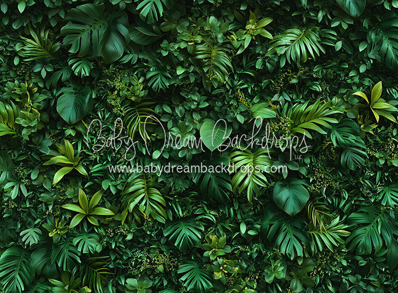 Jungle Greens Wall (CC)