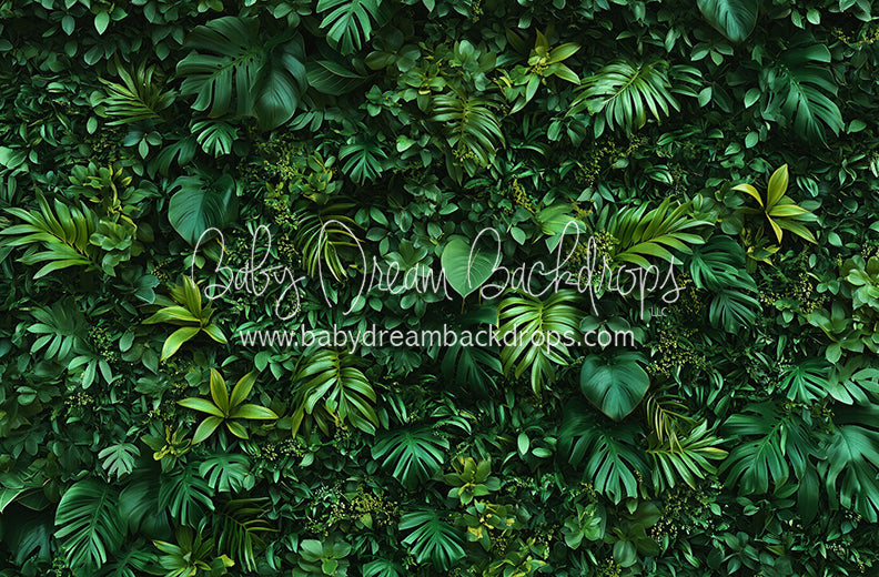 Jungle Greens Wall (CC)