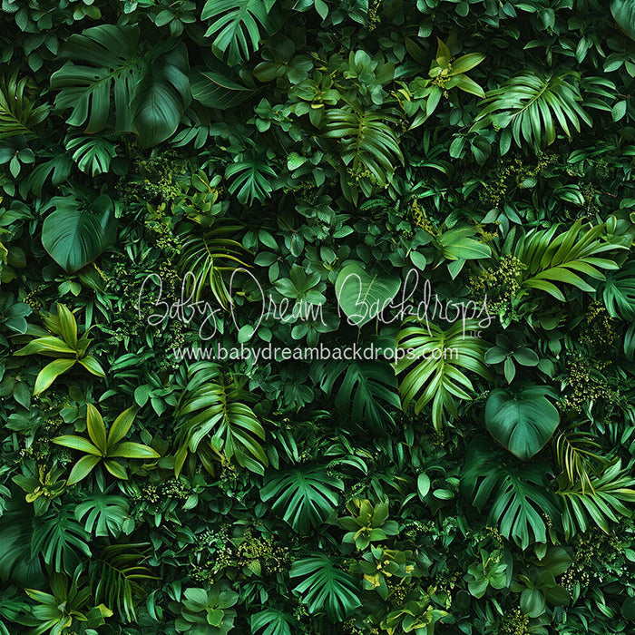 Jungle Greens Wall (CC)