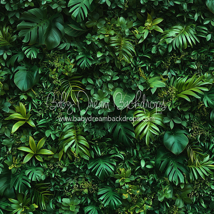 Jungle Greens Wall (CC)
