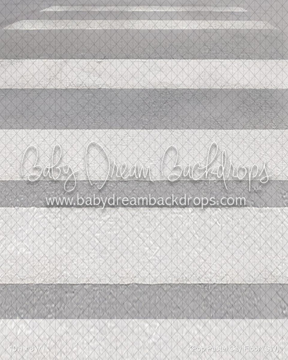 KPop Pastel City Fabric Floor (SW)