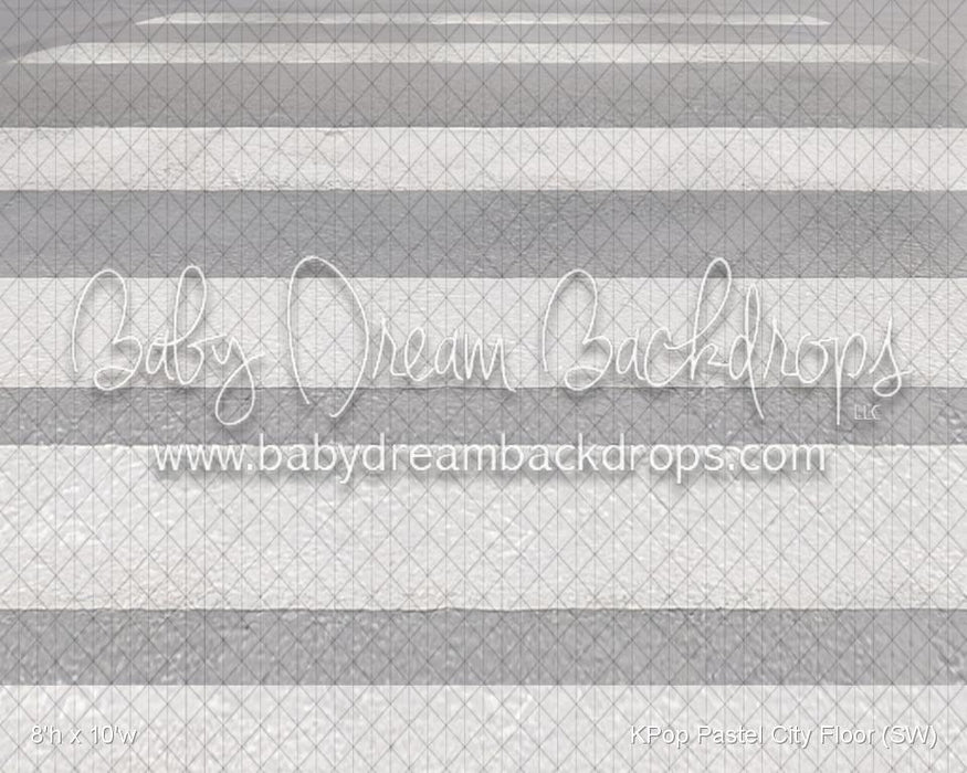 KPop Pastel City Fabric Floor (SW)